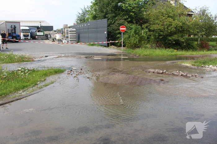 Flinke wateroverlast door waterleidingbreuk