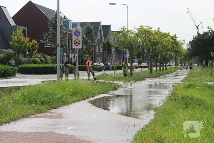 Flinke wateroverlast door waterleidingbreuk