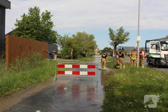 Flinke wateroverlast door waterleidingbreuk