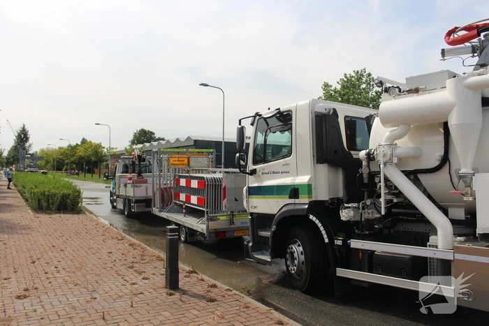 Flinke wateroverlast door waterleidingbreuk