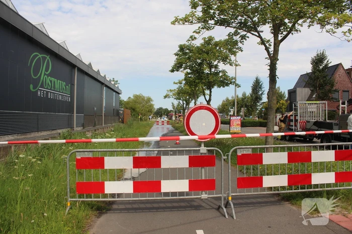 Flinke wateroverlast door waterleidingbreuk