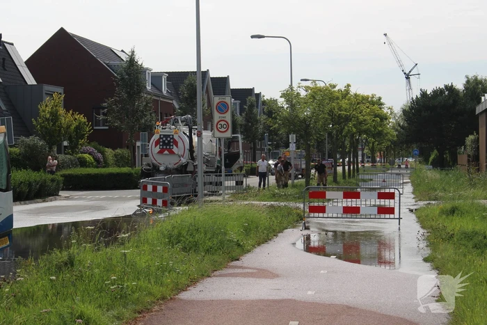 Flinke wateroverlast door waterleidingbreuk