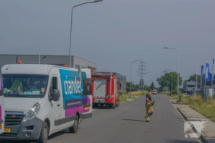 Gasleiding geraakt bij werkzaamheden