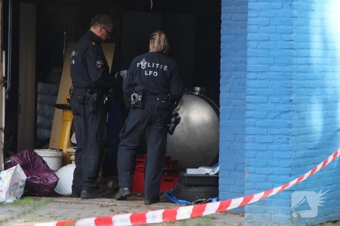 Opslag voor drugsproductie ontdekt