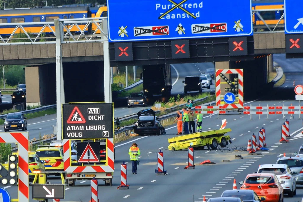 Rijksweg A10 L 12,1 112 melding Amsterdam 