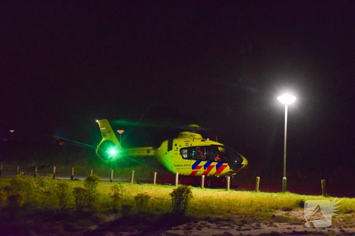 Traumahelikopter ingezet voor noodsituatie op vakantiepark