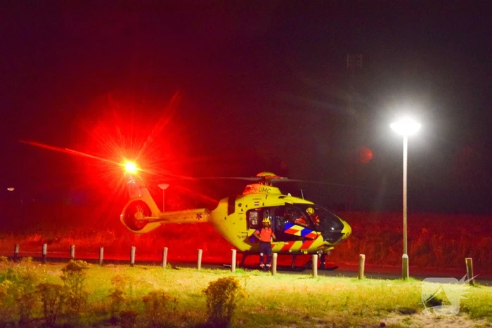 Traumahelikopter ingezet voor noodsituatie op vakantiepark