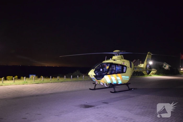 Traumahelikopter ingezet voor noodsituatie op vakantiepark