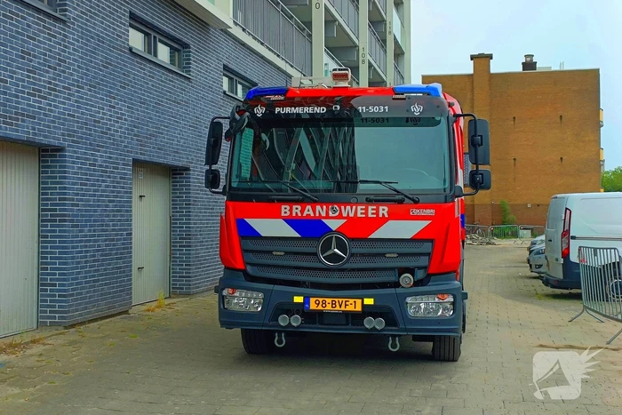 Brandweer ingezet voor gaslekkage door werzkaamheden