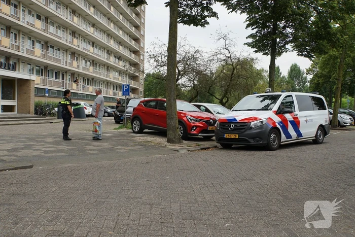 Brandweer ingezet voor brandende matras
