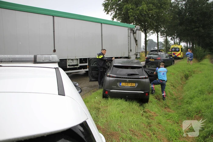 Drie voertuigen betrokken bij ongeval