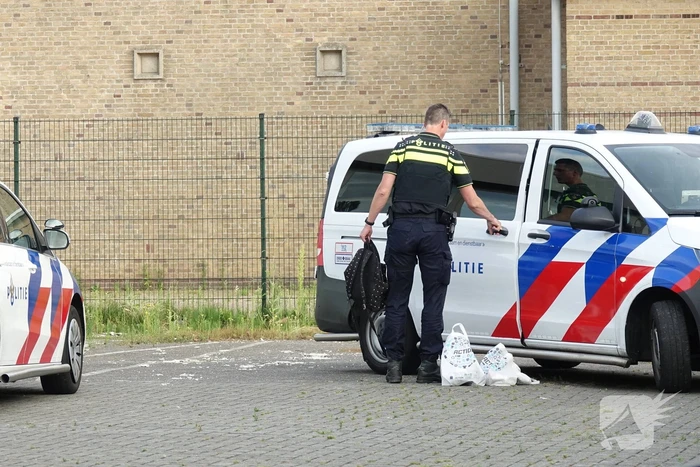 Inbrekers op de vlucht na heterdaad inbraak