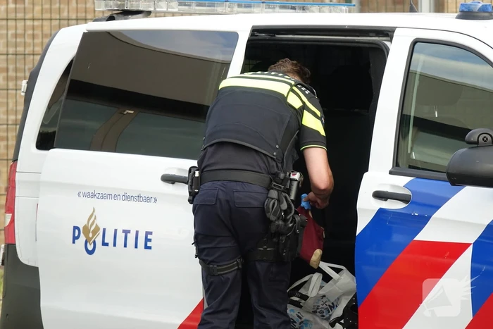 Inbrekers op de vlucht na heterdaad inbraak
