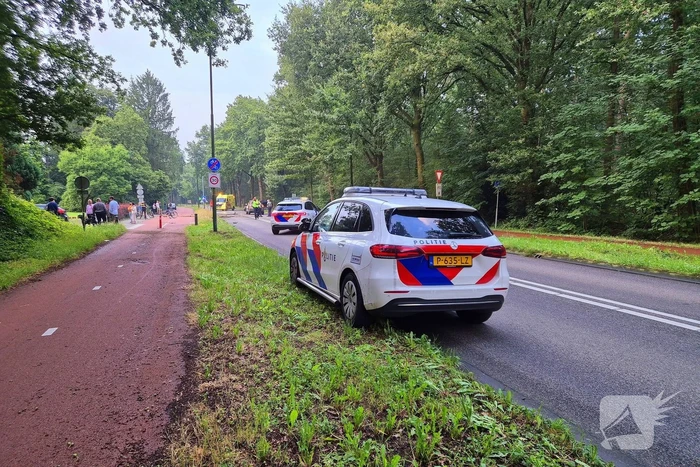 Veel schade en persoon gevlucht na ongeval