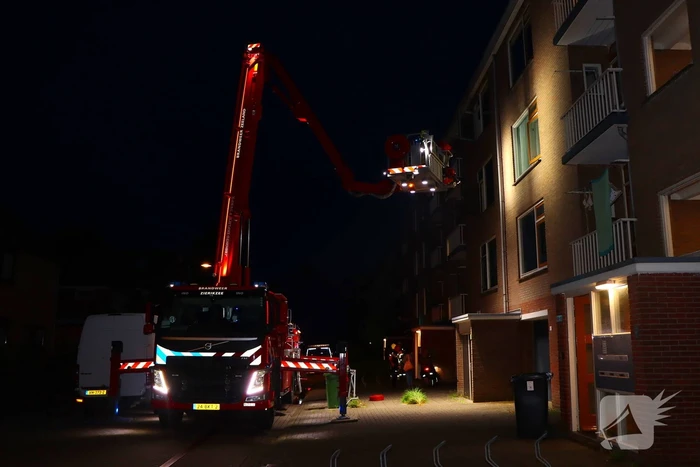 Brandweer ingezet voor brandgeur door tosti's