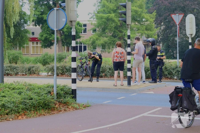 Fietser gewond bij verkeersongeval
