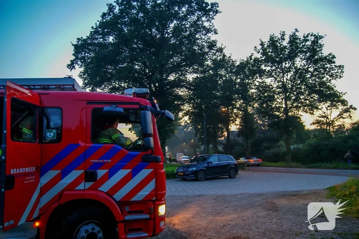 Rook van brandhaard zorgt voor brandweer inzet