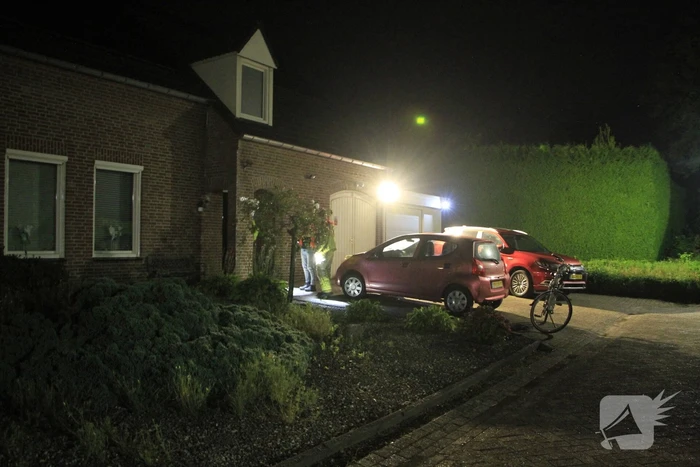 Brandweer en netbeheerder ingezet wegens gaslekkage in tuin