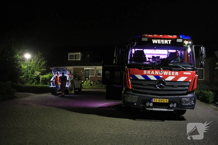 Brandweer en netbeheerder ingezet wegens gaslekkage in tuin