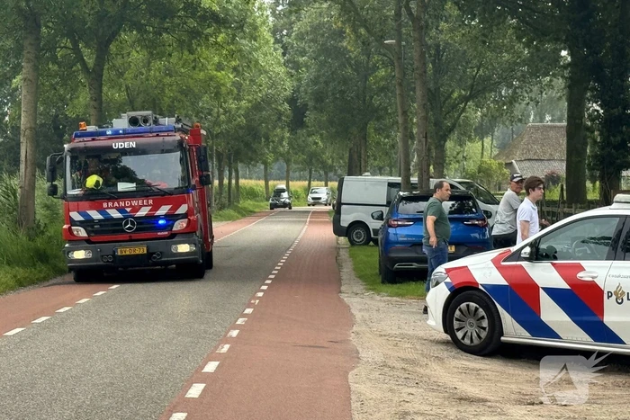 Brand bij boerderij blijkt mee te vallen