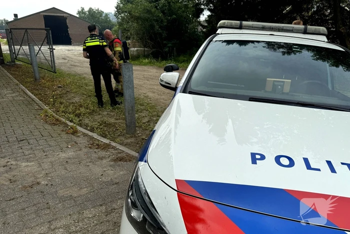 Brand bij boerderij blijkt mee te vallen