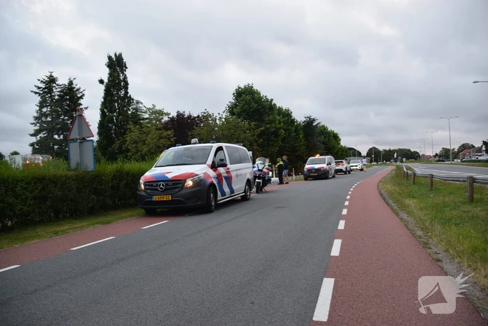 ongeval burgemeester van doornlaan - n223 de lier