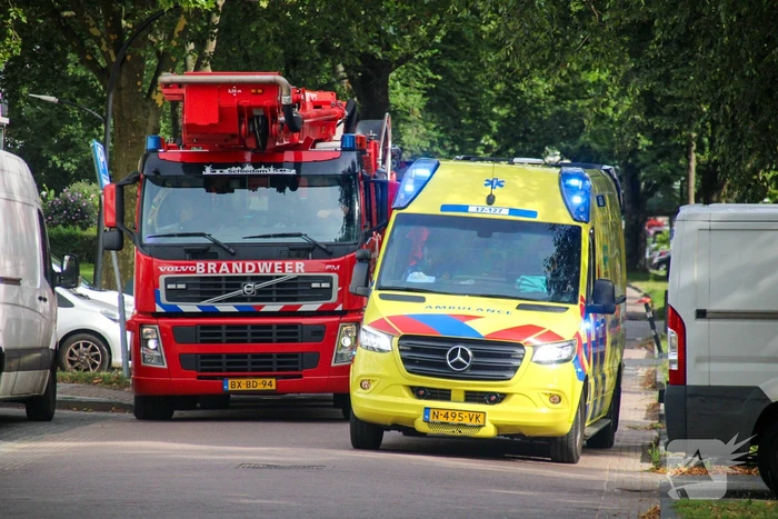 Traumateamingezet bij medische noodsituatie in flatwoning