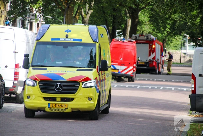 Traumateamingezet bij medische noodsituatie in flatwoning