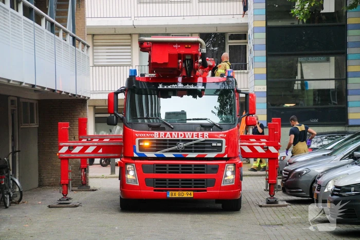 Traumateamingezet bij medische noodsituatie in flatwoning