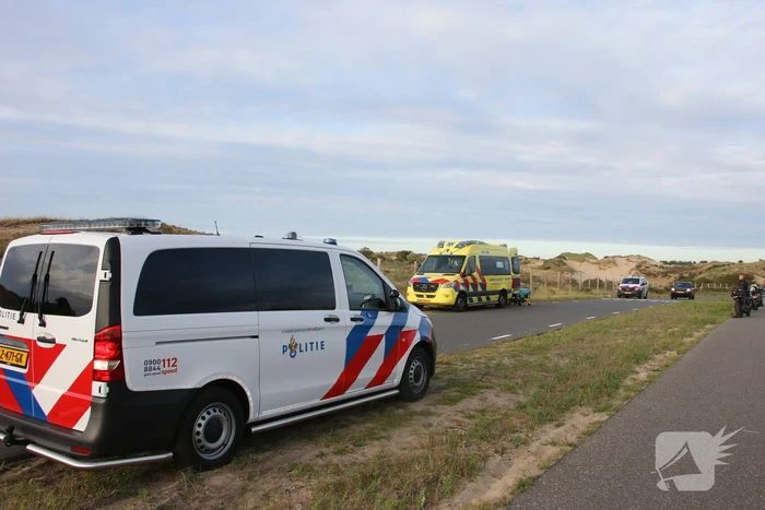 Motorrijdster gewond bij ongeval
