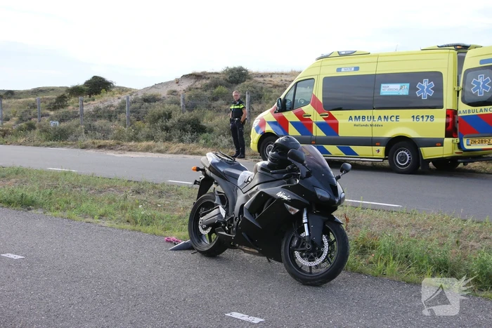 Motorrijdster gewond bij ongeval
