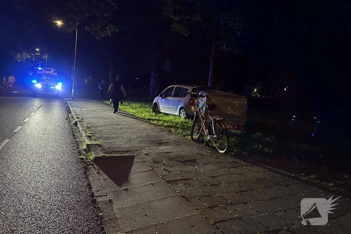 Persoon door brandweer uit water gered