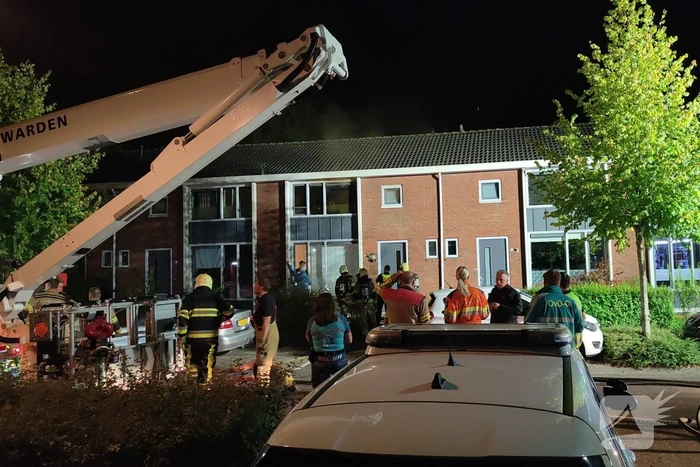 Arrestatieteam haalt brandstichter uit woning