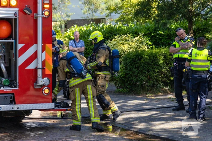 Brand in meterkast van woning beperkt gebleven