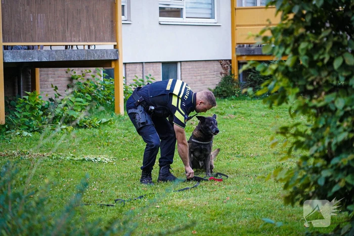 Aanhouding bij inval en onderzoek naar incident bij flat