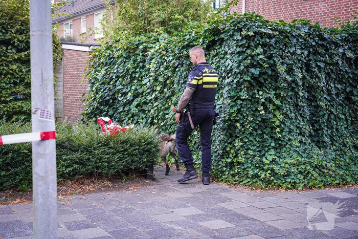 Aanhouding bij inval en onderzoek naar incident bij flat