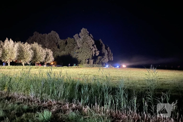 Rookontwikkeling bij brand in landbouwvoertuig
