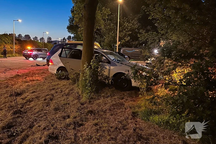 Twee voertuigen betrokken bij aanrijding