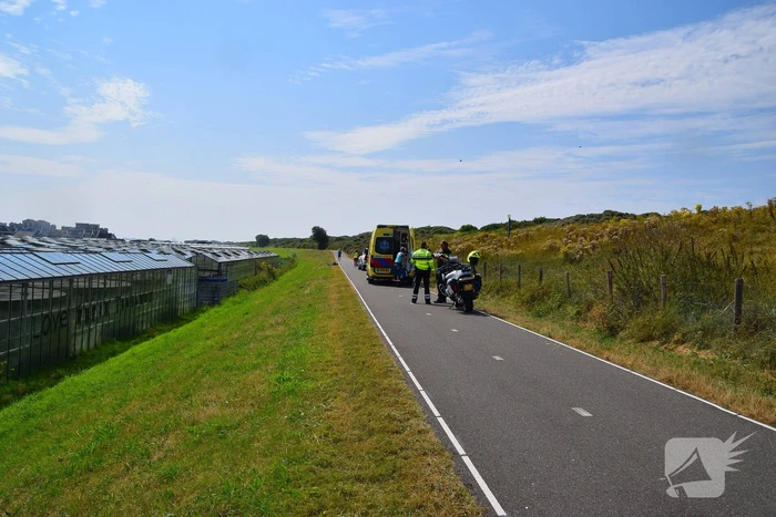 Traumateam ingezet voor gevallen fietser