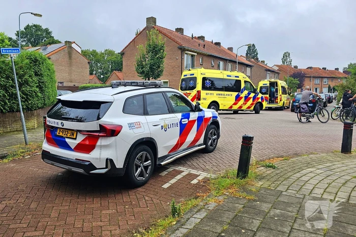 Traumahelikopter landt voor hulp aan baby