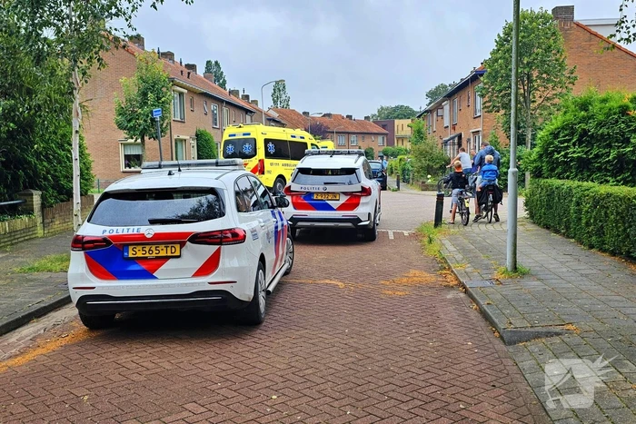 Traumahelikopter landt voor hulp aan baby
