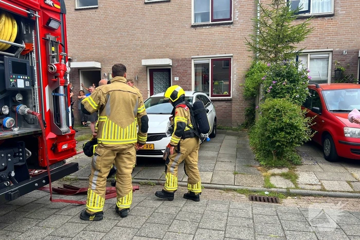 Brandweer ingezet voor melding woningbrand
