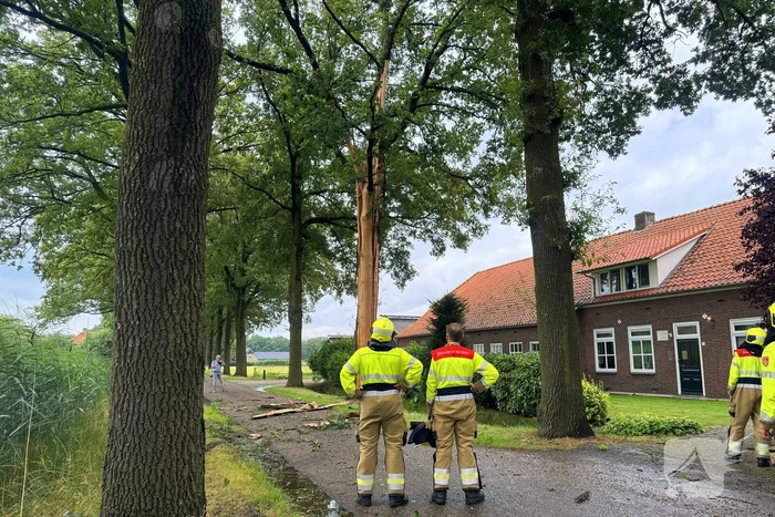 Brandweer ingezet voor stormschade