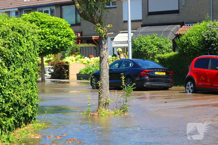Veel wateroverlast door gesprongen waterleiding