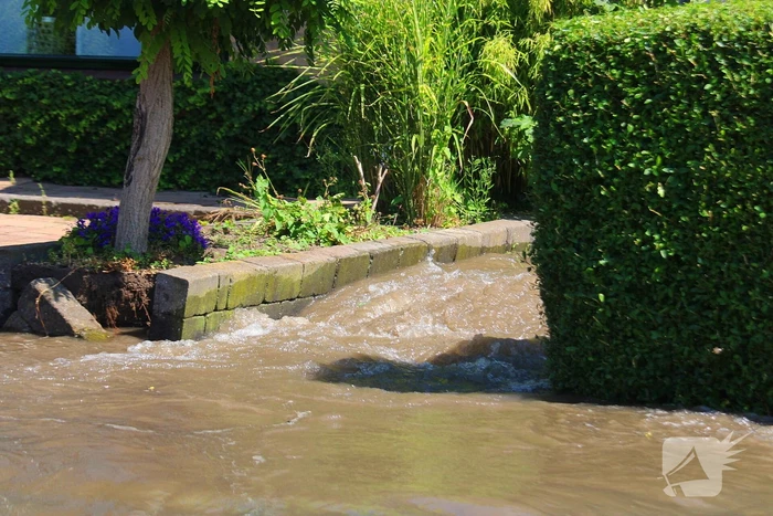 Veel wateroverlast door gesprongen waterleiding