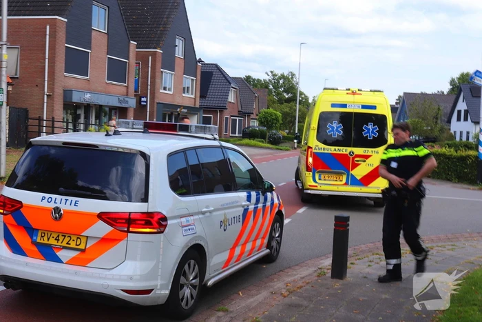 Automobilist ziet fietser over het hoofd