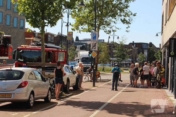 Pand ontruimd door brand
