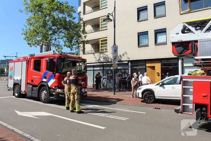 Pand ontruimd door brand