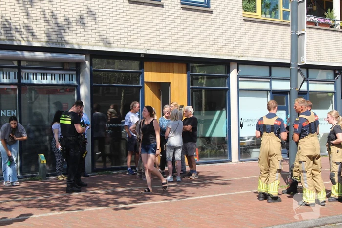 Pand ontruimd door brand