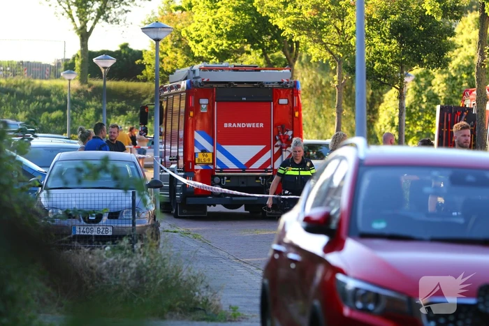 Brandweer ingezet voor brand op dak van woning